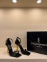 🖤⚡Yves Saint Laurent дамски сандали на ток⚡🖤, снимка 1 - Сандали - 43807015