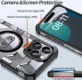 Калъф Wlons Hard Armor с MagSafe / Черен-прозрачен / за iPhone 17 Pro 6.3 Баркод : 3133278, снимка 3