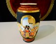 Японска ваза костен порцелан,злато,Satsuma. , снимка 4