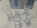 Кристални чаши за вино или шампанско - 5 бр, снимка 4