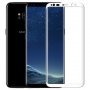 Стъклен протектор за Samsung Galaxy S8+  S8 Plus G955 FullFace Бял White скрийн протектор, снимка 2