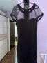 Красива черна рокля L, снимка 1