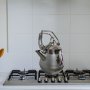 Чайник от неръждаема стомана с двойно дъно, снимка 1 - Аксесоари за кухня - 43120028
