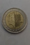 Рядка евро монета вижда се номинала, снимка 3