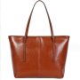 Дамска чанта Естествена кожа L.Brown 1158, снимка 1 - Чанти - 44000205