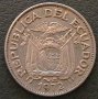 20 центаво 1972, Еквадор, снимка 2