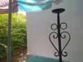 Голям свещник ковано желязо, снимка 7