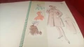 Старо списание за мода „Божур” – 1959 г, рисунки, кройки, 60 страници, снимка 4