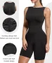 SHAPERX Дамско оформящо боди с нисък гръб до средата на бедрата, XS, снимка 4