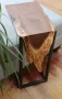 Ръчно изработена маса ✔️Маса за кафе ✔️Нощно шкафче ✔️Индустриални мебели, снимка 5