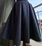 Черна,вълнена пола,р-р М/Л и ХЛ, снимка 1