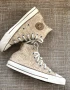 Скъпи златисти кецове CONVERSE оригинал, снимка 12