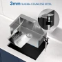 ПРОМОЦИЯ Кухненска мивка за вграждане AURALUM (KITCHEN SINK) 913258-06-JZF0601, снимка 5