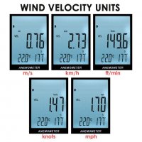 ANE-273 Професионален анемометър + запис на данни, снимка 7 - Други инструменти - 33459514