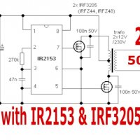 IR2153 драйверен чип за управление на  MOSFET транзистори, снимка 4 - Друга електроника - 36970257