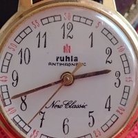 Механичен колекционерски часовник RUHLA ANTI-MAGNETIC с позлата 30096 , снимка 2 - Антикварни и старинни предмети - 40755203