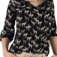 Стилна качествена риза/ блуза, снимка 1 - Блузи с дълъг ръкав и пуловери - 43203991