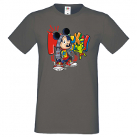 Мъжка тениска Mickey Teenager Подарък,Изненада,Рожден ден, снимка 3 - Тениски - 36577773
