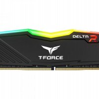 Памет Team Group T-Force Delta RGB Black DDR4 16 GB (2x8), снимка 1 - RAM памет - 32760532