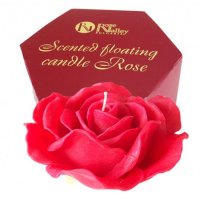 Ароматна плаваща свещ роза 300 гр.