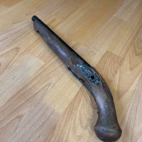 Стара реплика на кремъчен пистолет, снимка 1 - Антикварни и старинни предмети - 40650203