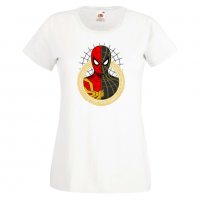 Дамска тениска Spiderman 008 Игра,Изненада,Подарък,Празник,Повод, снимка 5 - Тениски - 37280822