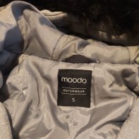 Сиво палто Moodo, снимка 2 - Палта, манта - 43478746