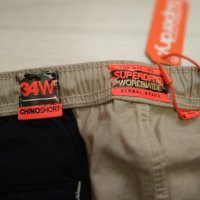 Мъжки къси панталони Superdry размер 34, снимка 4 - Къси панталони - 28871795