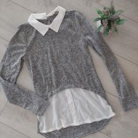 нова ризка с блузка, снимка 1 - Блузи с дълъг ръкав и пуловери - 43121420