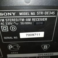 sony str-de345 receiver-внос swiss, снимка 13 - Ресийвъри, усилватели, смесителни пултове - 32262947