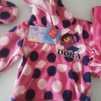 Плюшена блуза + шал , снимка 2 - Детски анцузи и суичери - 35568126