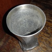 Посребрена чаша, снимка 3 - Антикварни и старинни предмети - 37652005