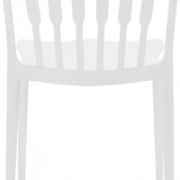 Трапезен стол 2 броя комплект в бяло LINZ последен комплект от модела, снимка 6 - Столове - 35245218