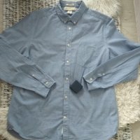 H&M нова памучна мъжка риза L р-р, снимка 1 - Ризи - 27854510