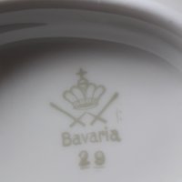 Немски порцелан Bavaria супник чайник сосиера, снимка 11 - Сервизи - 33079192
