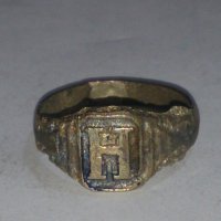 Старинен пръстен сачан орнаментиран - 73461, снимка 2 - Антикварни и старинни предмети - 29003400