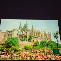 Две стари картички Катедралата в Палма де Майорка,красив Замък Германия 41642, снимка 2 - Колекции - 43099784