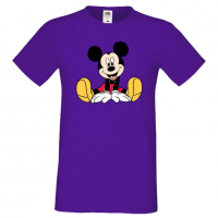 Мъжка тениска Mickey Mouse 11 Подарък,Изненада,Рожден ден, снимка 7 - Тениски - 36576603