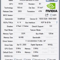 Видео карта NVidia GeForce Axle3D FX5500 AGP, снимка 8 - Видеокарти - 28983031