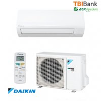 Инверторен климатик Daikin Sensira FTXF25C / RXF25C, снимка 1 - Климатици - 33354254