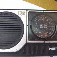 PHILIPS 172 Радио/Транзистор, снимка 2 - Радиокасетофони, транзистори - 32832568