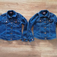 дънкови якета,блузки - за 6-7г и 7-8 г , снимка 2 - Стоки за близнаци - 35589379