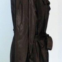 Палто с подплата и с кожен ефект "Suchita"® / oversize, снимка 7 - Палта, манта - 26955278