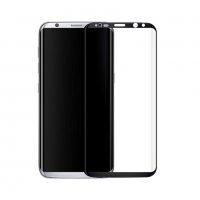 Стъклен протектор за Samsung Galaxy S8+  S8 Plus G955 FullFace черен Black скрийн протектор, снимка 3 - Фолия, протектори - 19503597
