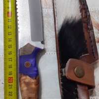 Ловен нож ръчна изработка, снимка 8 - Оборудване и аксесоари за оръжия - 43126010