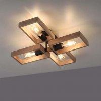 Моделираща се таванна лампа в индустриален стил, снимка 5 - Лампи за таван - 39432739