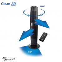 Електрически вентилатор Clean Air Optima CA-406B Design Tower Fan, снимка 2 - Вентилатори - 38217005