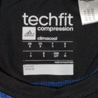 Adidas Techfit НОВ оригинален потник S Адидас Compression спорт фитнес, снимка 3 - Спортни дрехи, екипи - 28460525