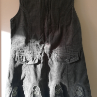 детска джинсова  рокля, снимка 2 - Детски рокли и поли - 23884436