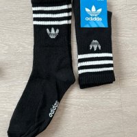Дълги памучни чорапи Adidas - от 36 до 46 номер, снимка 3 - Бельо - 43098914